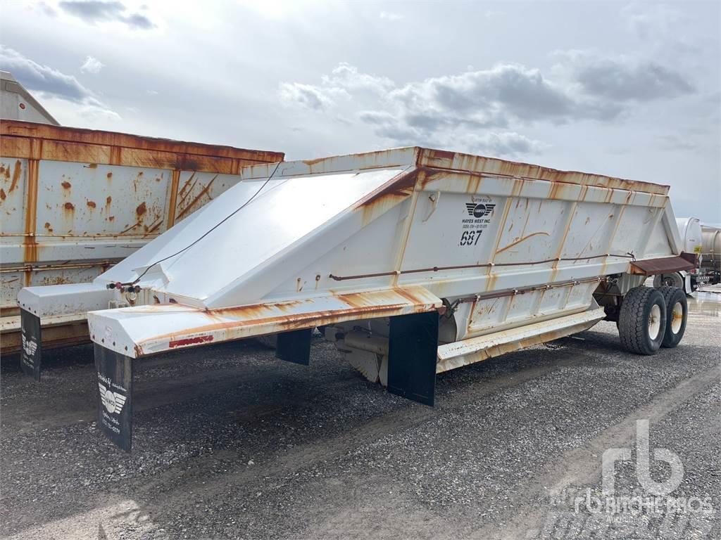  HAWCO 20 ft T/A Semi-trailer med tip