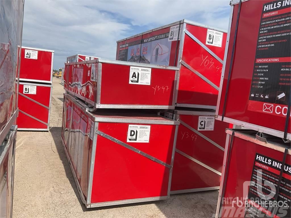  HILLS INDUSTRIAL Quantity of (4) Boxes of 80 ft . Stålrammer