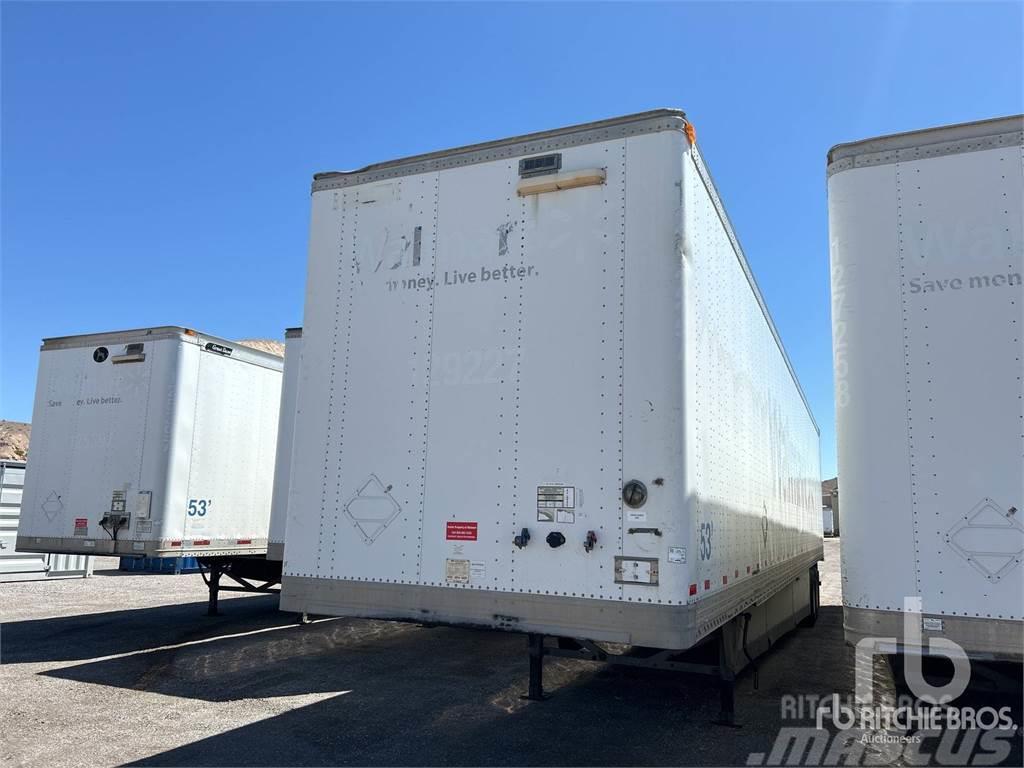 Hyundai 53 ft T/A Semi-trailer med fast kasse