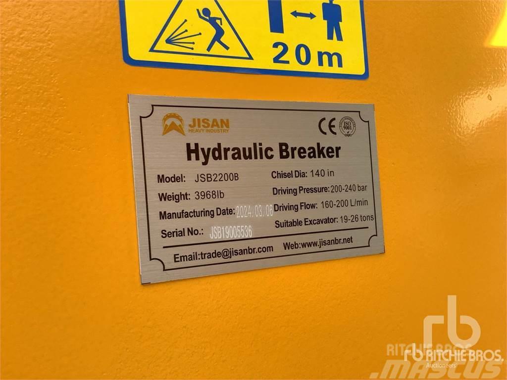  JISAN JSB2200B Hydraulik / Trykluft hammere