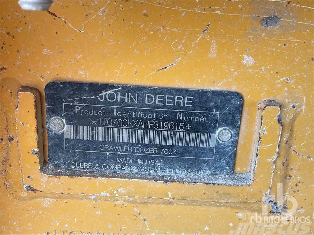 John Deere 700K LGP Bulldozer på larvebånd