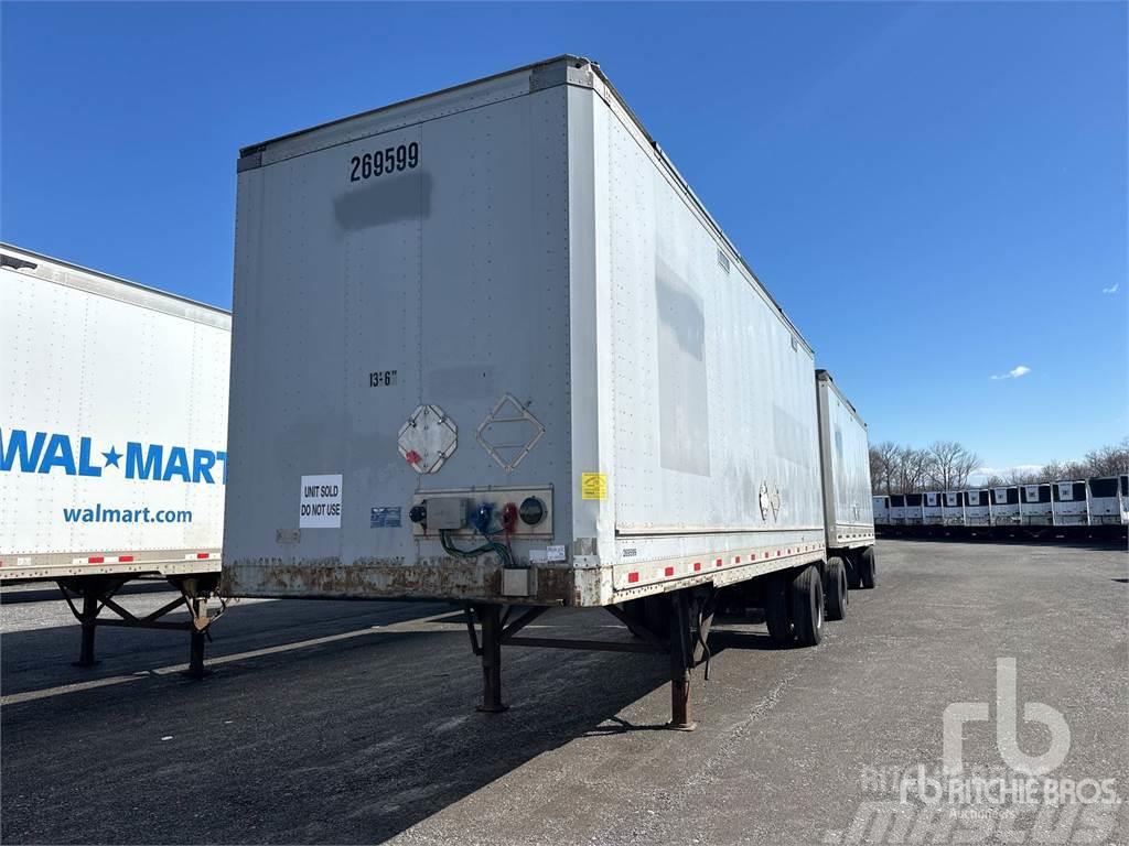  KENTUCKY 28 ft x 102 in S/A Semi-trailer med fast kasse