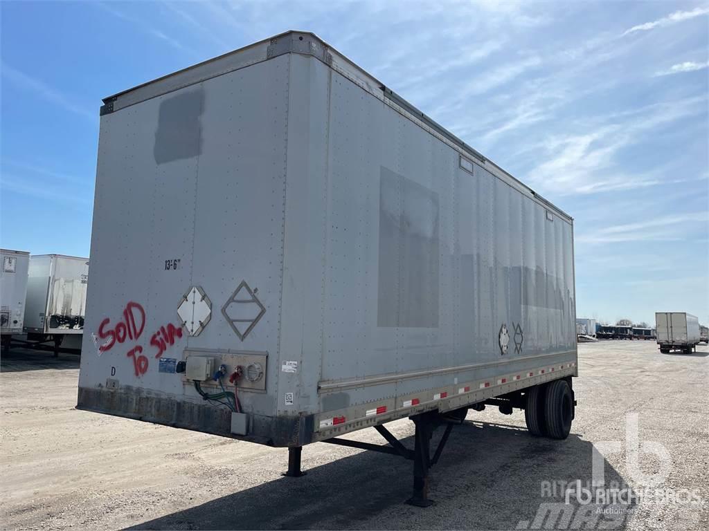  KENTUCKY 28 ft x 102 in S/A Semi-trailer med fast kasse