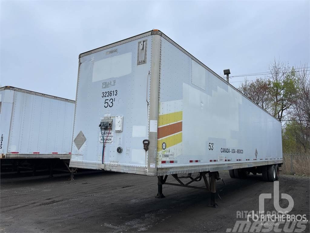 Manac 942 Semi-trailer med fast kasse