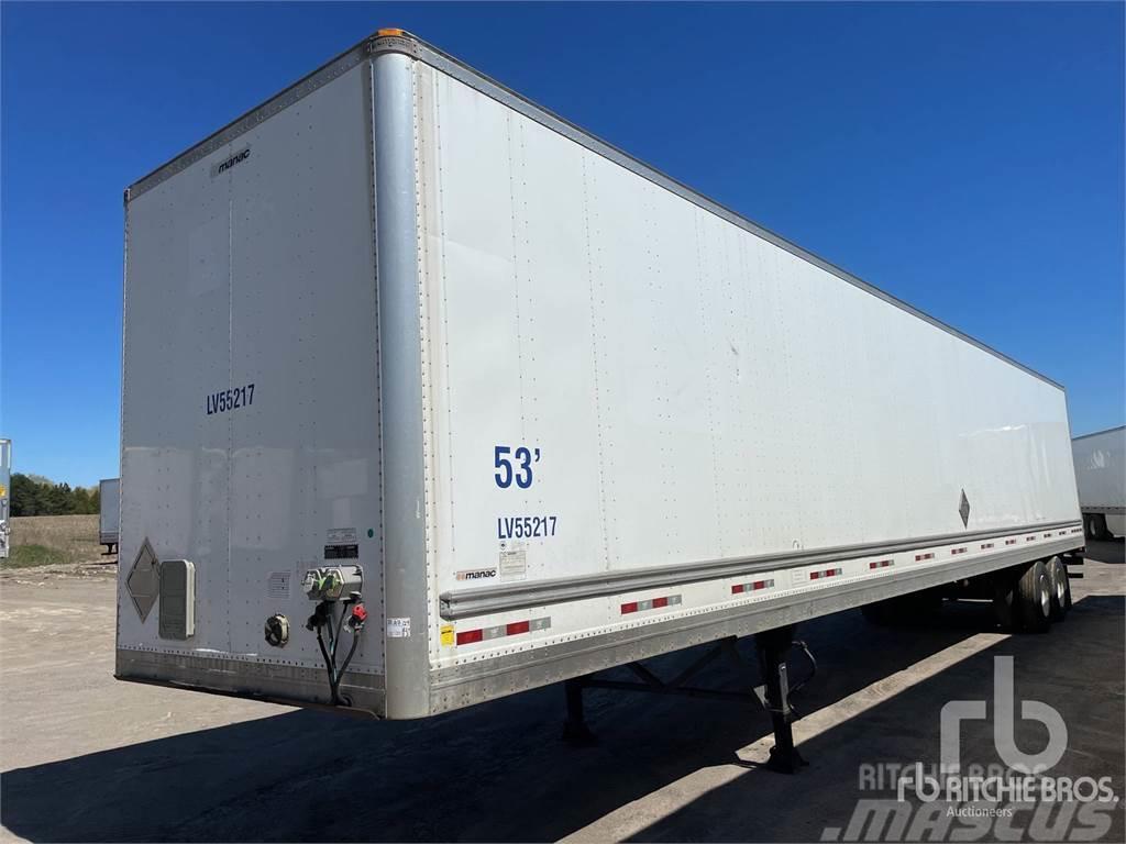 Manac 94253A311 Semi-trailer med fast kasse