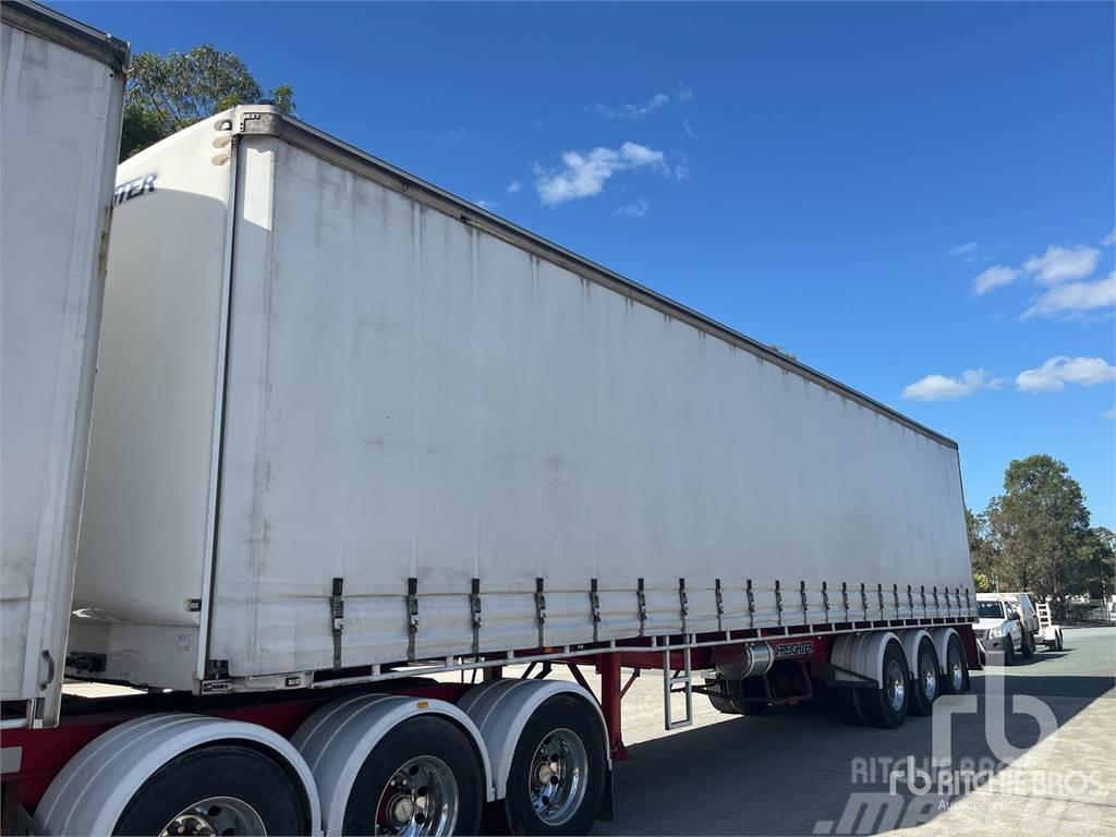  MAXITRANS 13.3 m Tri/A Semi-trailer med Gardinsider