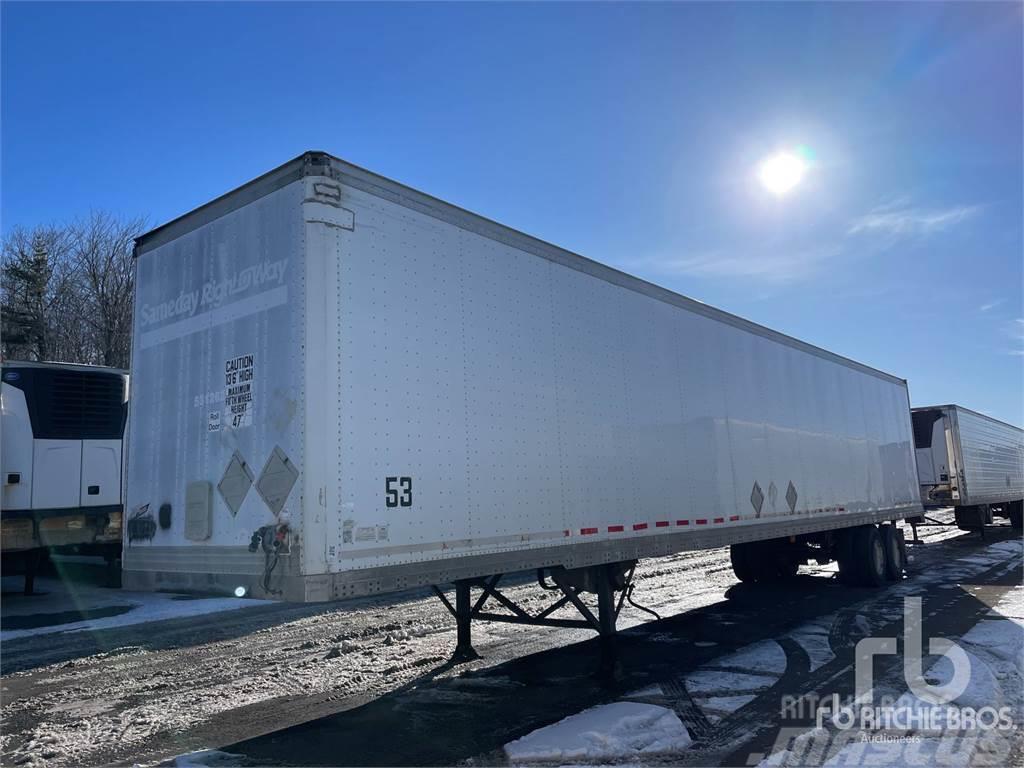  MOND 53 ft x 102 in T/A Semi-trailer med fast kasse