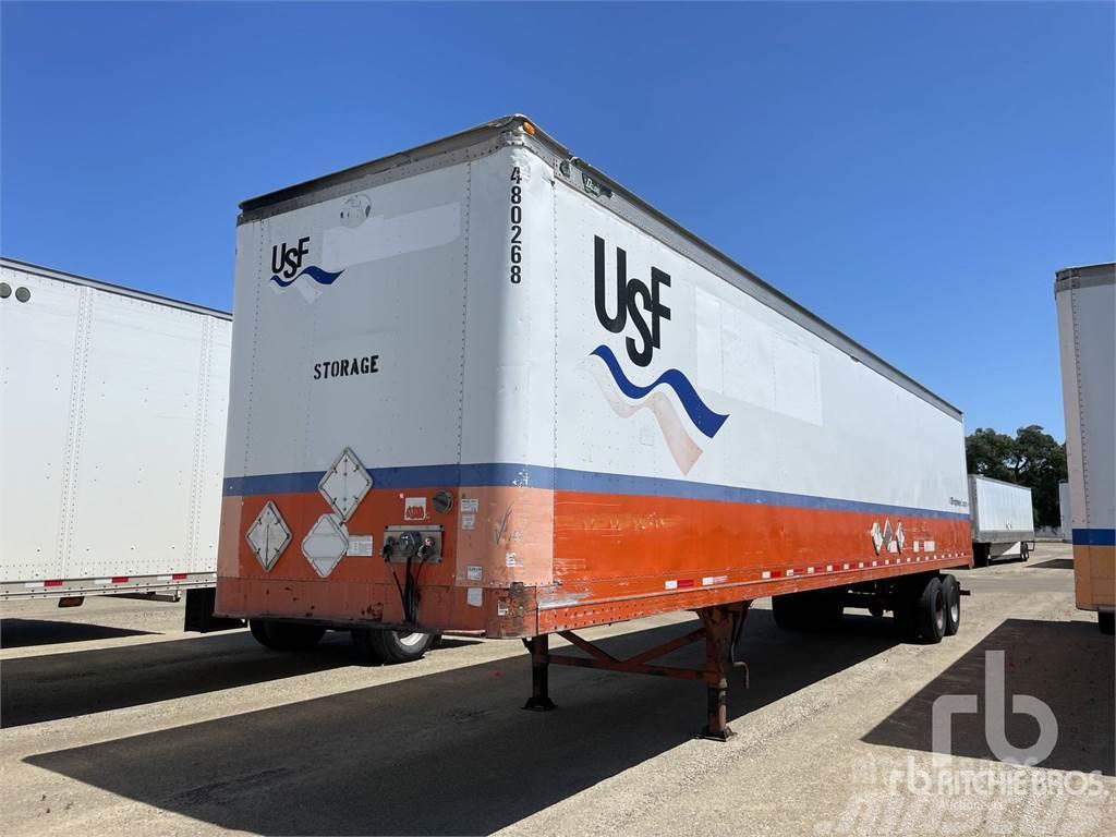  PINE RIDGE 48 ft x 102 in T/A Semi-trailer med fast kasse
