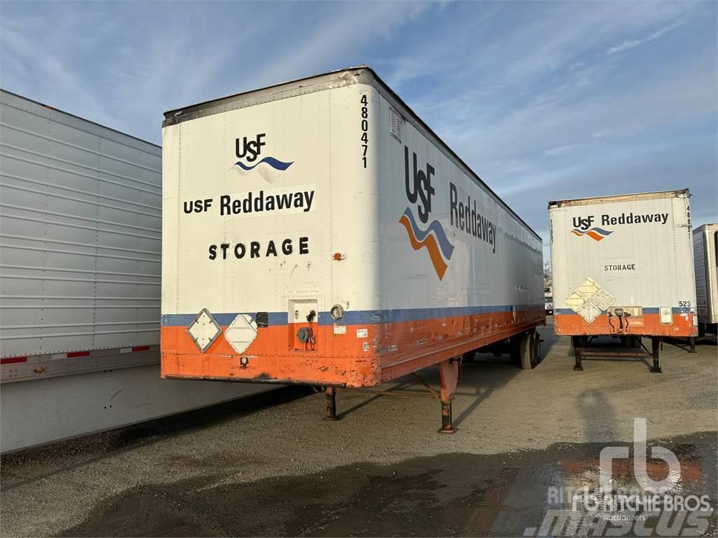  PINES 48 ft x 102 in T/A Semi-trailer med fast kasse