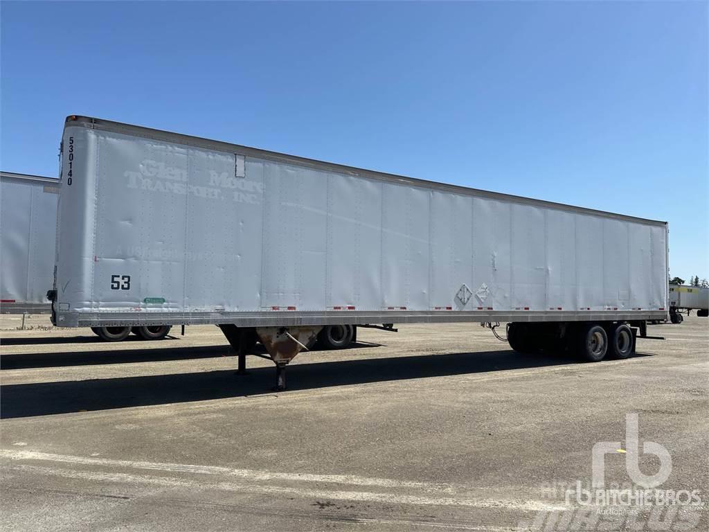  PINES 53 ft x 102 in T/A Semi-trailer med fast kasse