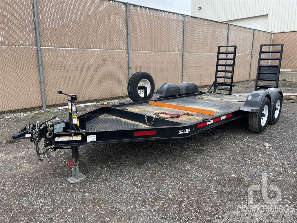  PRATT CP0614 Semi-trailer med lad/flatbed