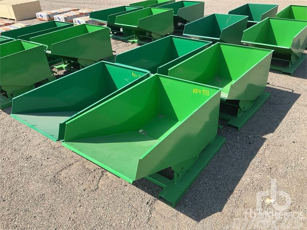  Quantity of (4) 4 ft Specielle containere
