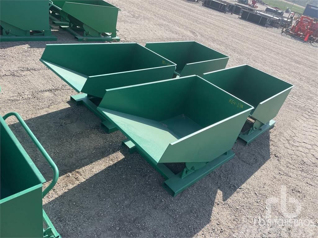  Quantity of (4) 4 ft Specielle containere