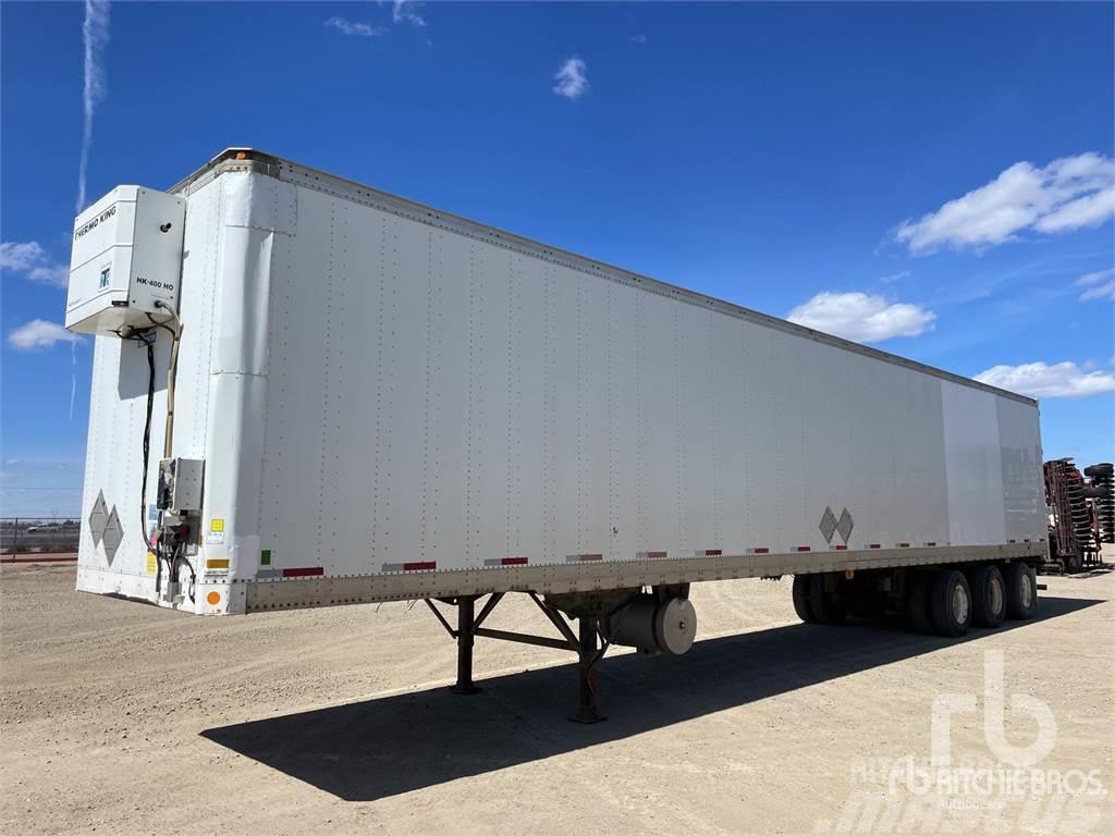 Stoughton 53 ft x 102 in Tri/A Heated Semi-trailer med fast kasse