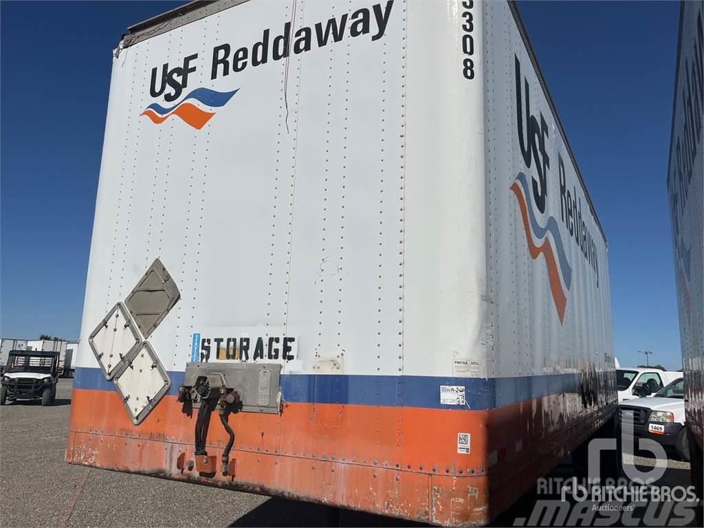 Strick 28 ft x 102 in S/A Semi-trailer med fast kasse