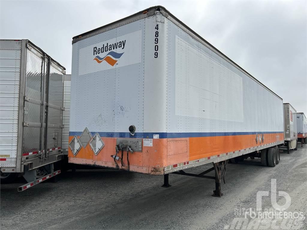 Strick 48 ft x 102 in T/A Semi-trailer med fast kasse