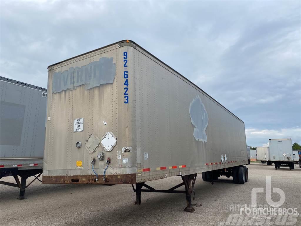 Strick 48 ft x 96 in T/A Semi-trailer med fast kasse