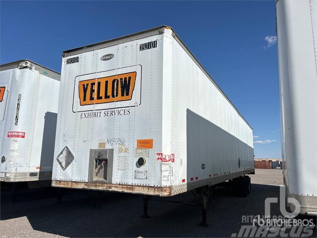 Strickland 48 ft x 102 in T/A Semi-trailer med fast kasse