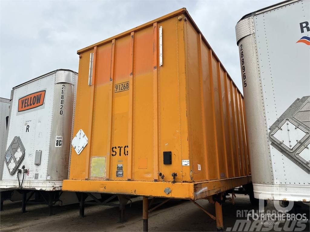 Trailmobile 32 ft S/A Semi-trailer med fast kasse