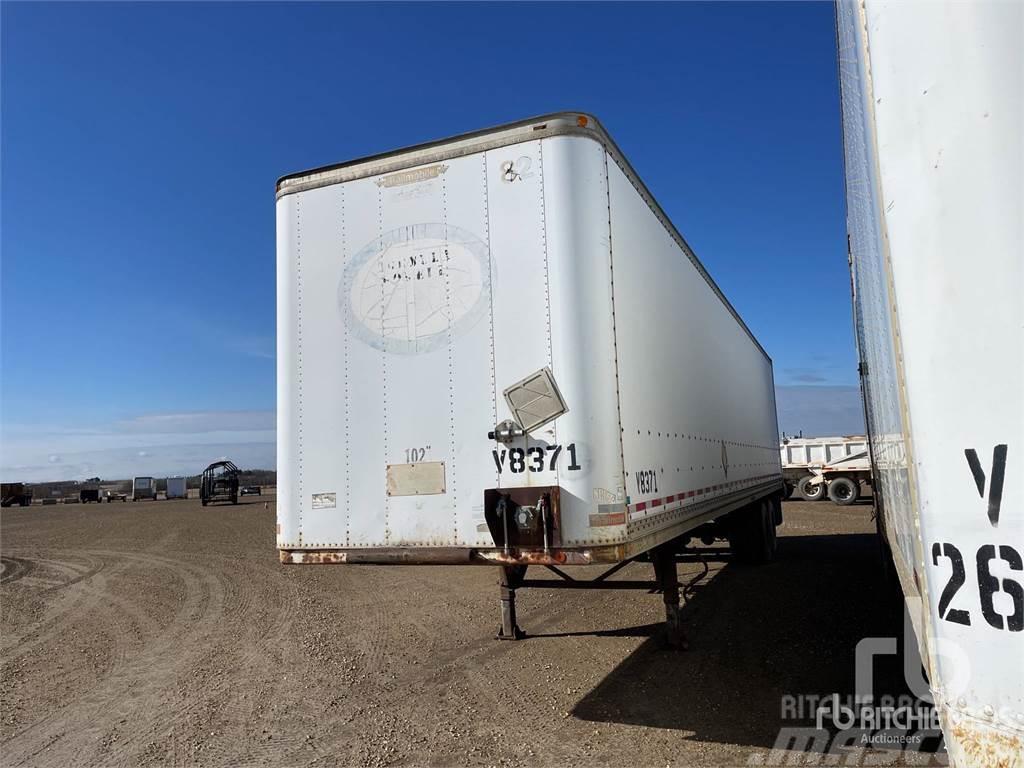 Trailmobile 45 ft x 102 in T/A Semi-trailer med fast kasse