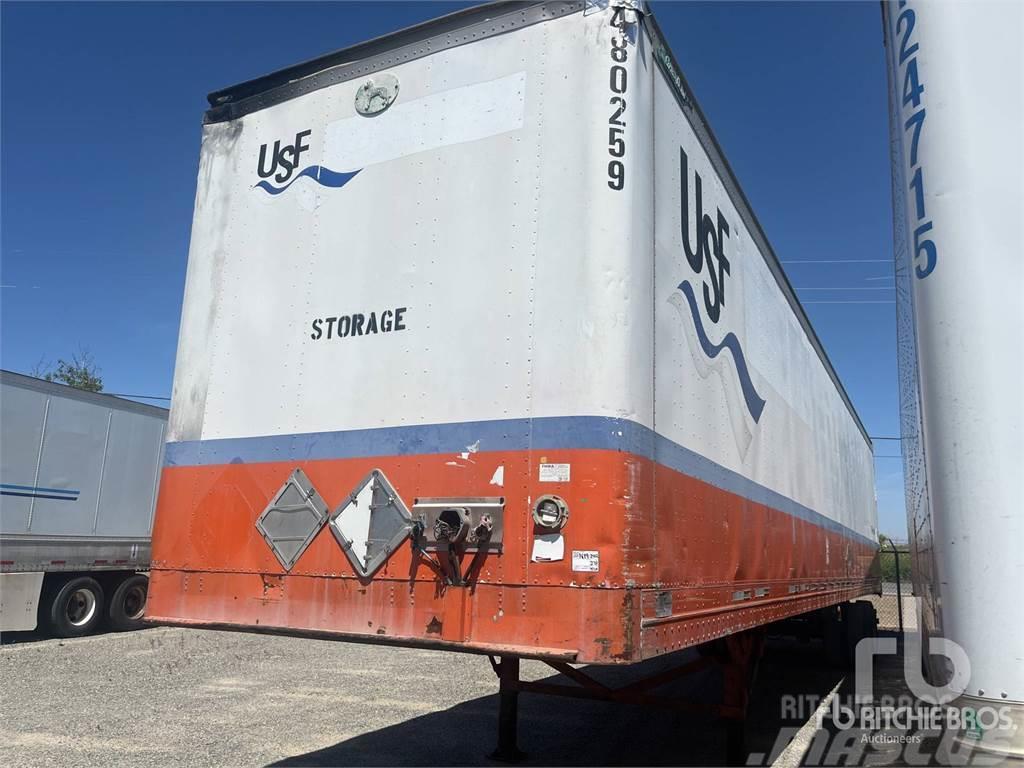  (UNVERIFIED) GREAT DANE 48 ft x 102 in T/A Semi-trailer med fast kasse