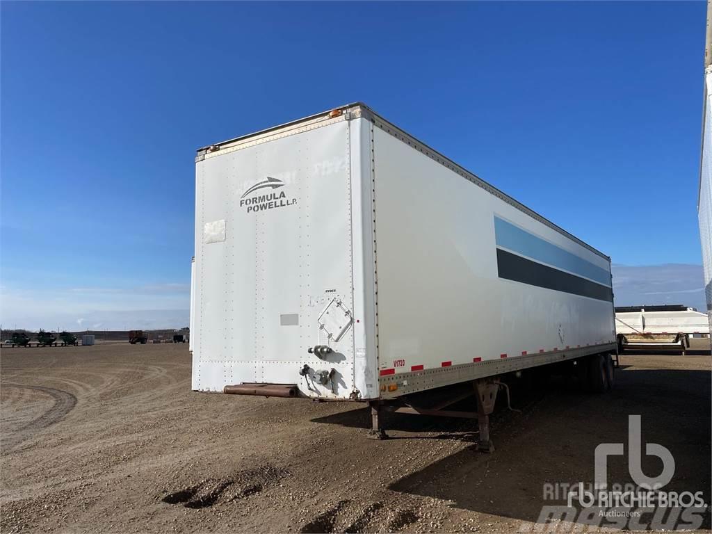 Utility 48 ft x 102 in T/A Semi-trailer med fast kasse