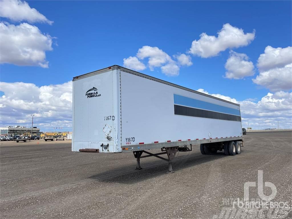 Utility 48 ft x 96 in T/A Semi-trailer med fast kasse