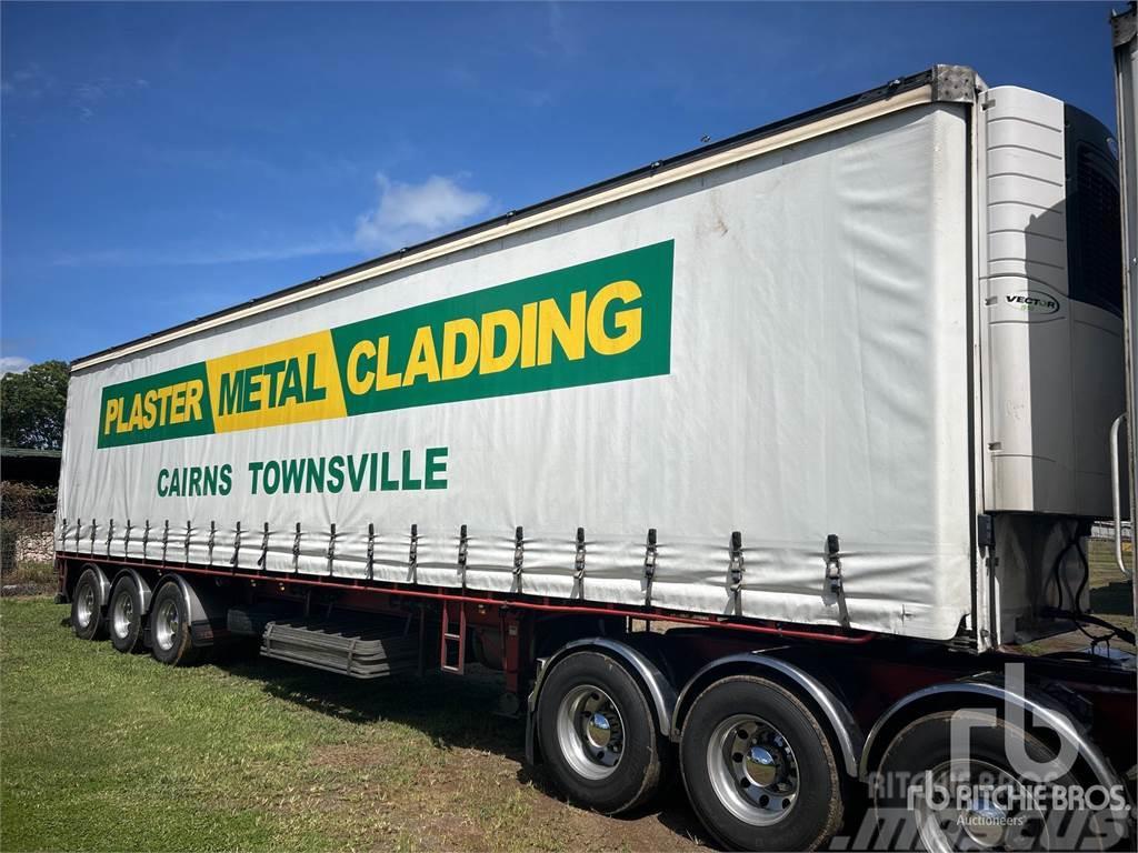  VAWDREY 13.3 m Tri/A Curtain Side Semi-trailer med Gardinsider