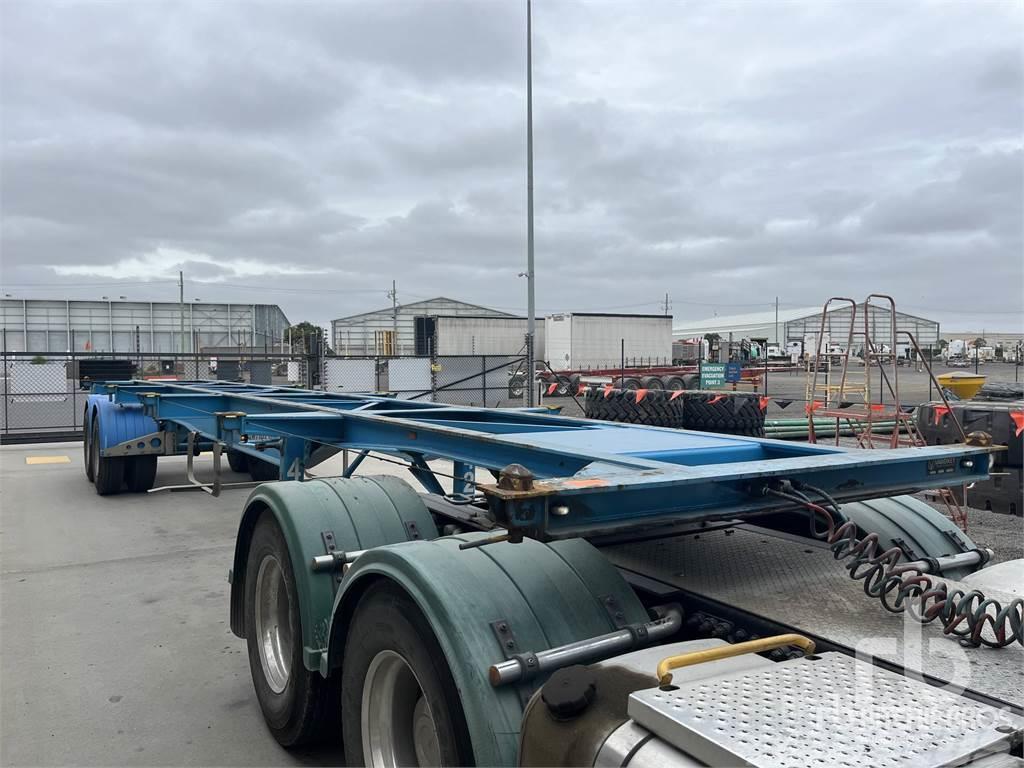  VAWDREY Bogie/A Semi-trailer med chassis