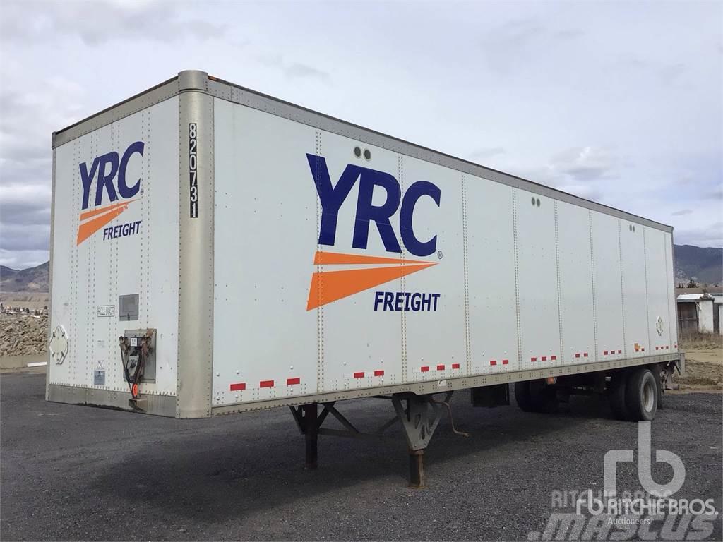 Wabash DVCVHPC Semi-trailer med fast kasse