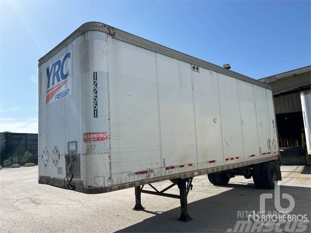 Wabash DVCVHSA Semi-trailer med fast kasse