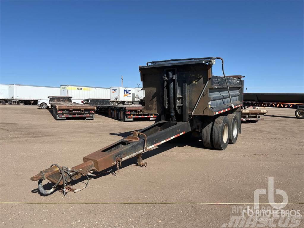  WILLIAMSON 12 ft T/A Pup Semi-trailer med tip
