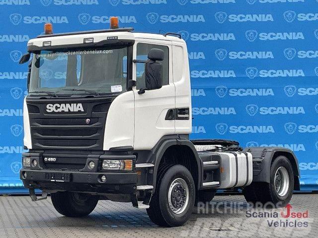 Scania G 450 CA4x4HHA RETARDER PTO HYDRAULIC DIFF-LOCK Trækkere
