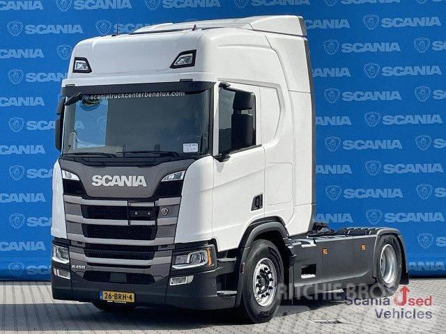 Scania R 450 A4x2NB DIFF-L FULL AIR RETARDER 8T P-AIRCO Trækkere
