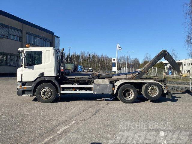 Scania P 380 LB6x2*4MNA Lastbiler med containerramme / veksellad