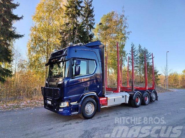 Scania R 730 B8x4*4NB, Korko 1,99% Tømmertransport