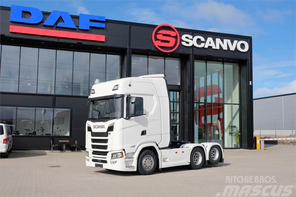 Scania S 500 6x2 dragbil med 2950 mm hjulbas Trækkere