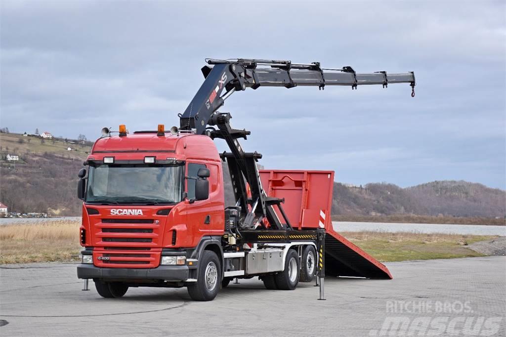 Scania G 400 Cable lift demountable trucks