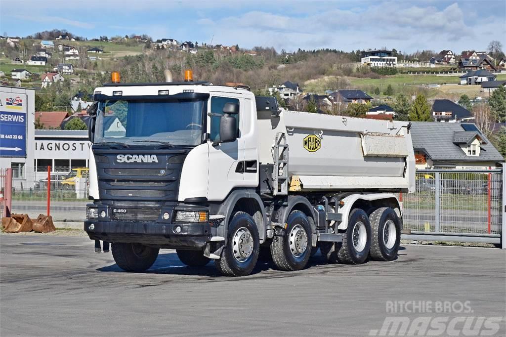 Scania G 450 Lastbiler med tip