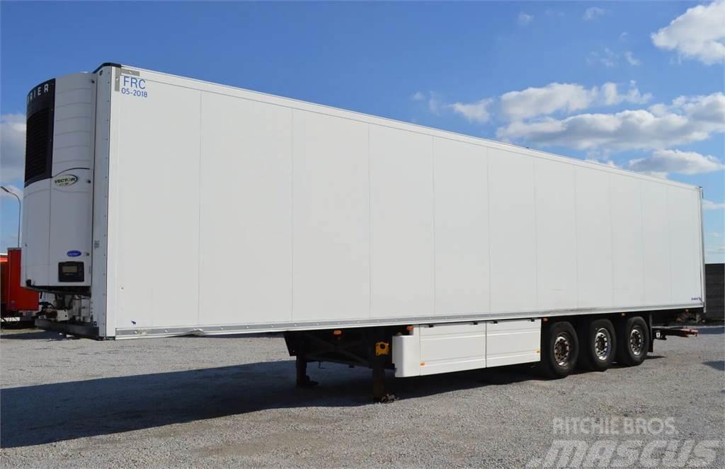 Schmitz Cargobull SKO 24REFRIGERATOR + LIFT ROLLER SHUTTER CARRIER V Semi-trailer med Kølefunktion