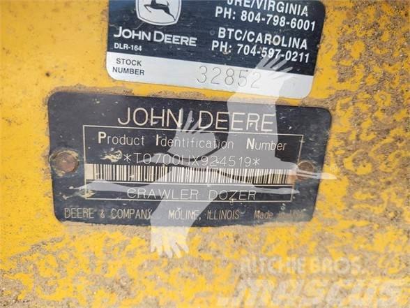 John Deere 700H LGP Bulldozer på larvebånd