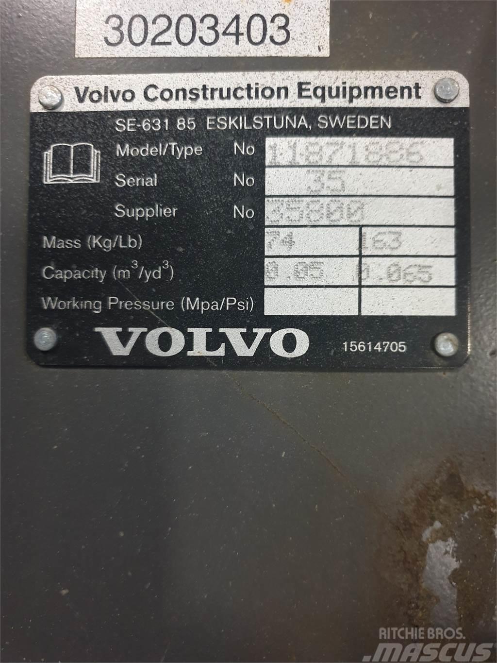 Volvo Kabelskopa S40 300mm Skovle
