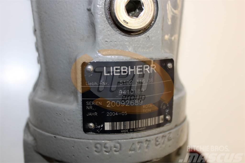 Liebherr 510231608 Hydraulik Motor A2FM32/61W-VAB010 Andet tilbehør