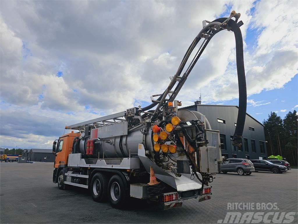 Mercedes-Benz WUKO KROLL COMBI FOR SEWER CLEANING Slamsuger