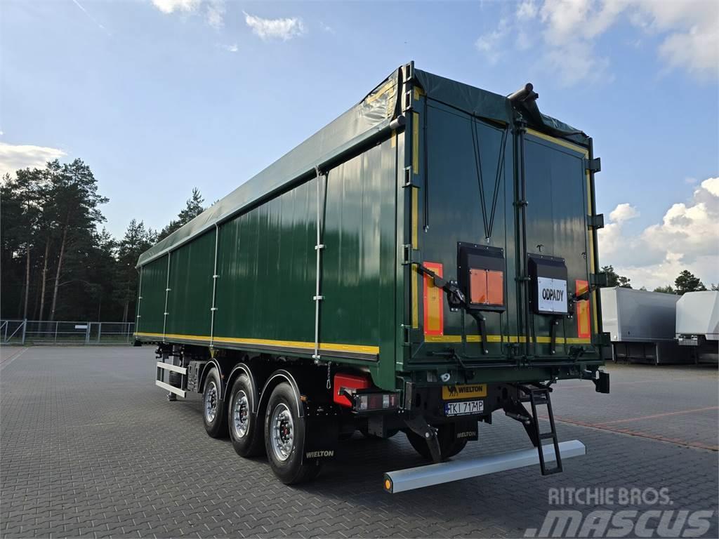 Wielton wywrotka 66m3 / 29 PALETOWA / SAF / 2021 Semi-trailer med tip
