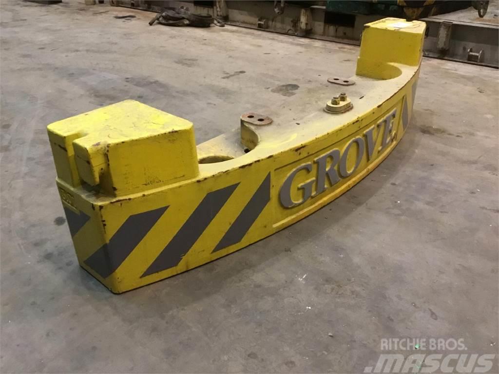 Grove GMK 2035 counterweight 3.0 ton Krandele og udstyr