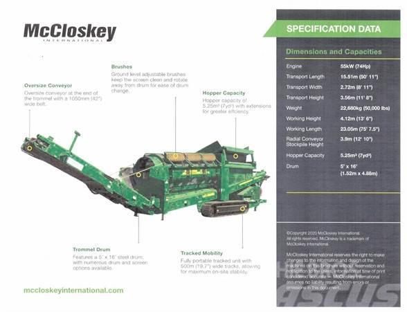 McCloskey 516R-T Sorterværk
