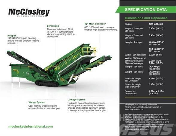 McCloskey S190 3DT Sorterværk
