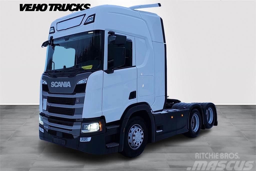 Scania R540 6x2 hydrauliikka Trækkere