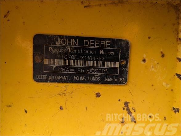 John Deere 700J LT Bulldozer på larvebånd